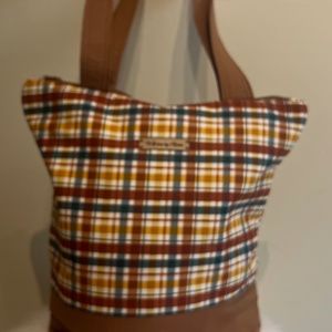 Plaid Brown bag